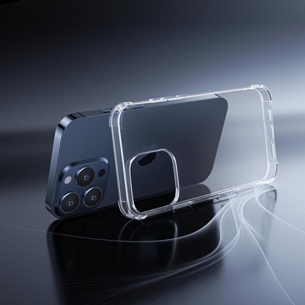 Mobitel iPhone 16 Clear Case Shockproof, Anti-Scratch, Bumper Protection - Image 2
