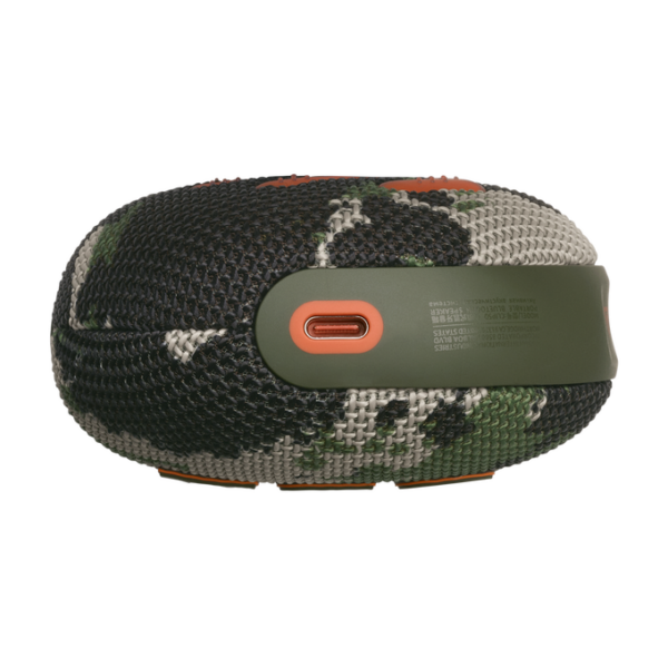 JBL Clip 5 Squad Camo IP67 Waterproof Bluetooth Speaker w/ Carabiner Clip - Image 4