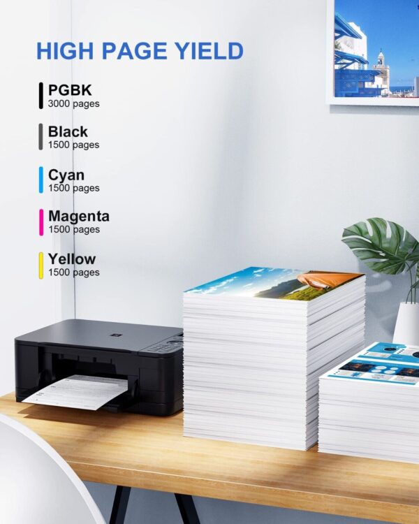 4-Pack High Yield LC3219XL/LC3217 Ink BK/C/M/Y, MFC-J5330DW~J6935DW Compatible - Image 3