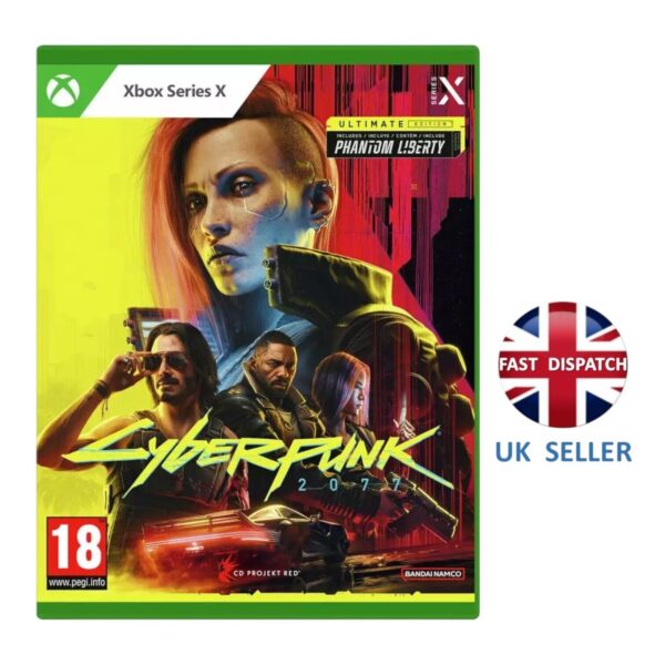 Cyberpunk 2077 Ultimate Edition for Xbox Series X – Discs 2 & 3 Only