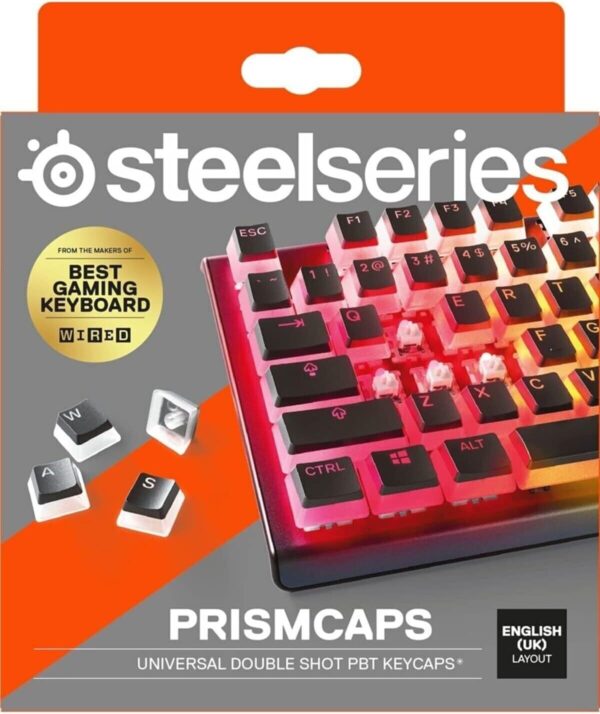 Steelseries Prism Caps English UK Layout Universal Double Shot PBT Keycaps - Image 3