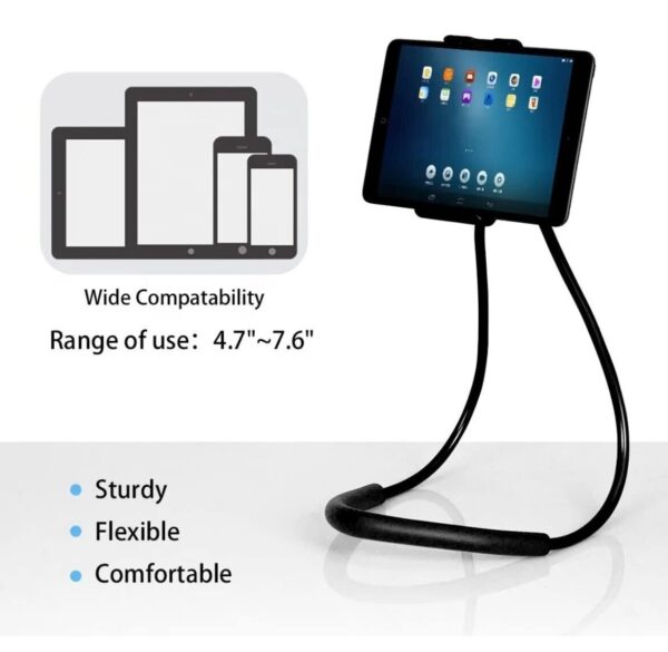 BRAND NEW: NECKLACE CELLPHONE SUPPORT - UNIVERSAL ADJUSTABLE NECK MOUNT - Image 2