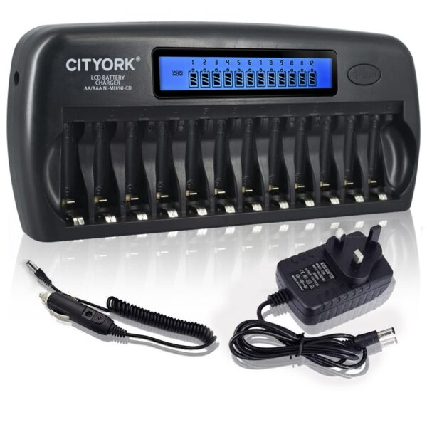 CITYORK® LCD BATTERY CHARGER AA/AAA NI-MH/NI-CD - Image 4