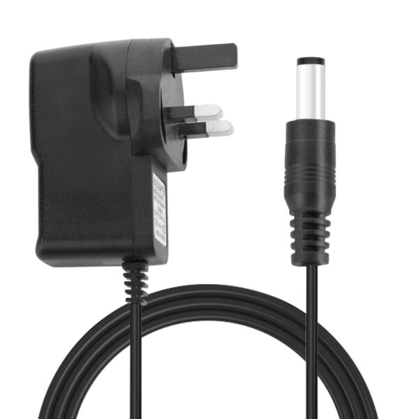 GUITAR EFFECTS PEDAL POWER SUPPLY ADAPTER UK 9V 500MA CENTRE NEGATIVE POLARITY - Image 4