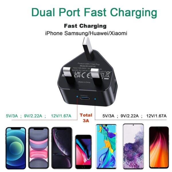 For Samsung Galaxy S22 S23 S23+ S23 Ultra Super Fast Plug Charger Cable Type C - Image 2