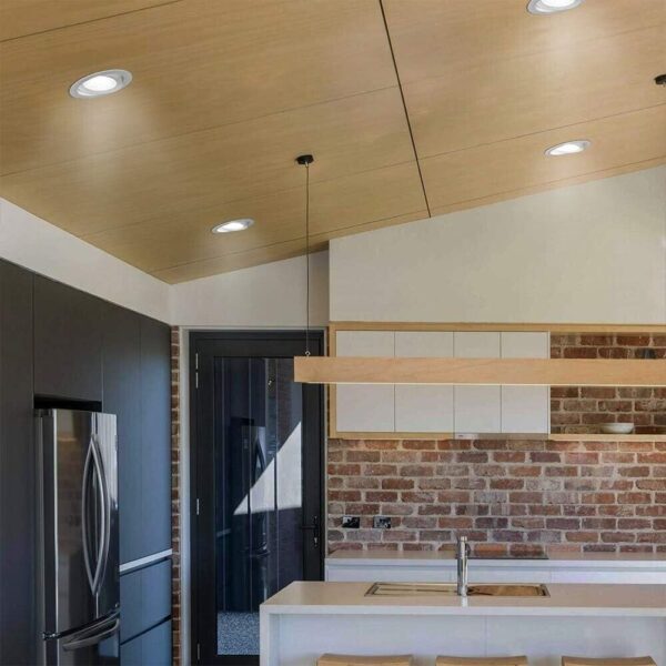 ​ENUOTEK 12W LED Recessed Downlights, Non Dimmable 3000K-5000K, 3 Pack - Image 6