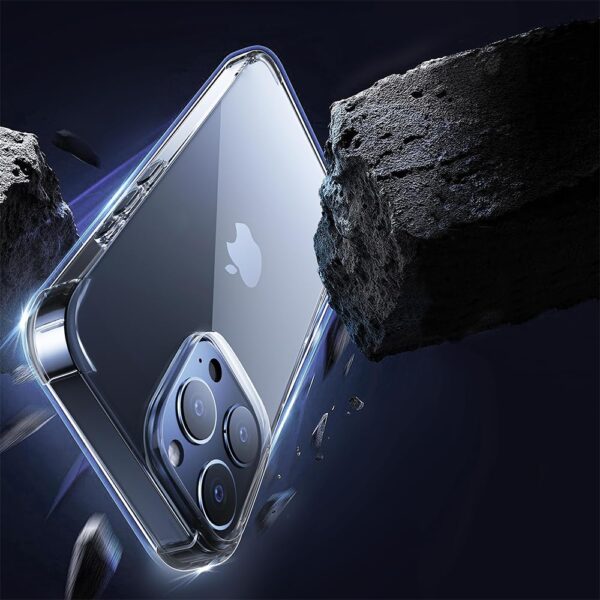 Mobitel iPhone 16 Clear Case Shockproof, Anti-Scratch, Bumper Protection - Image 3