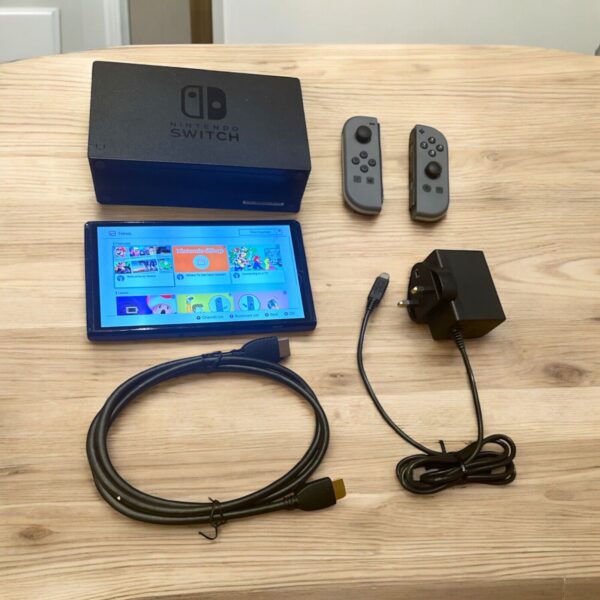 Nintendo Switch OLED Model HEG-001 64GB - Nintendo Dock - Joycons & Cables - Image 2
