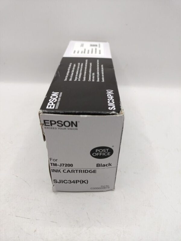 Genuine Epson Black Printer Ink Cartridge for TM-J7200 - Image 3