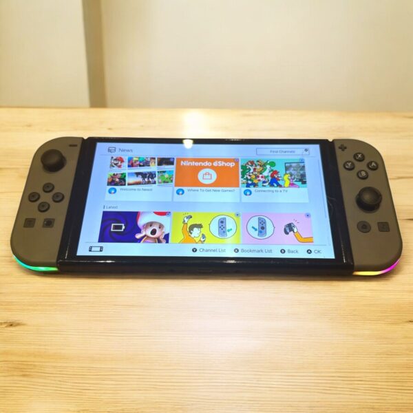 Nintendo Switch OLED Model HEG-001 64GB - Nintendo Dock - Joycons & Cables - Image 3