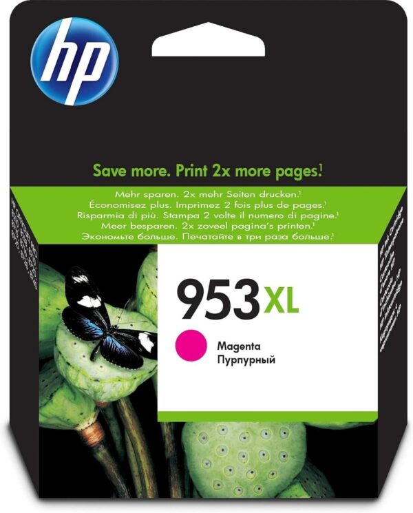 HP F6U17AE 953XL High Yield Original Ink Cartridge - Magenta