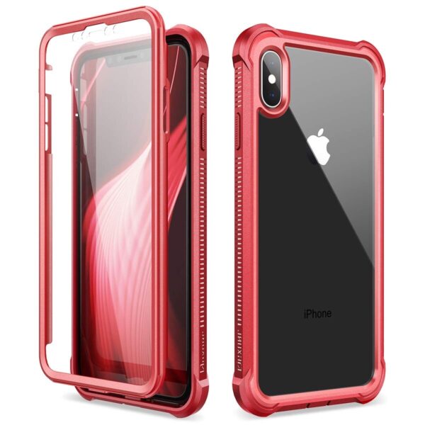 Dexnor Compatible with Iphone X Iphone XS Case 5.8 Inch, 360 Degree Full Body An